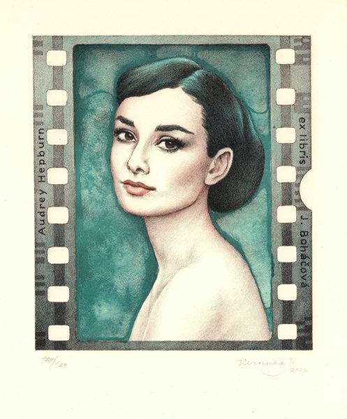 Ex libris - JB Audrey Hepburn thumbnail
