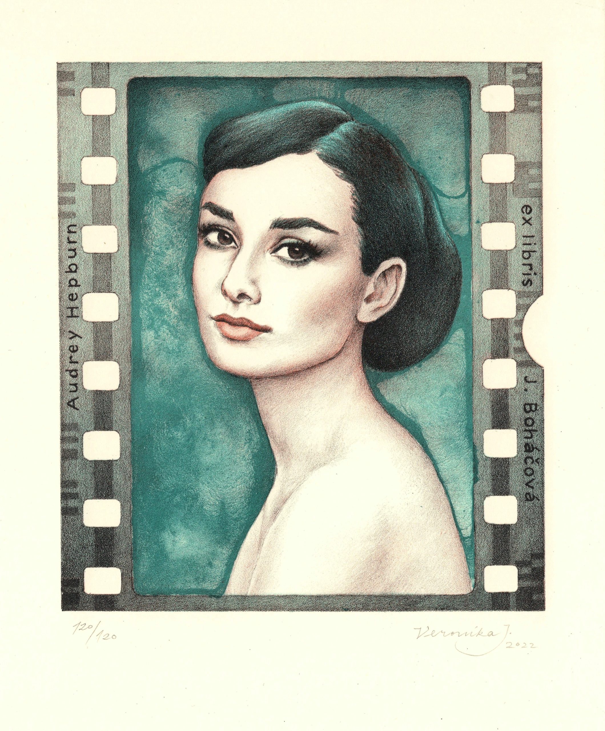 Ex libris - JB Audrey Hepburn
