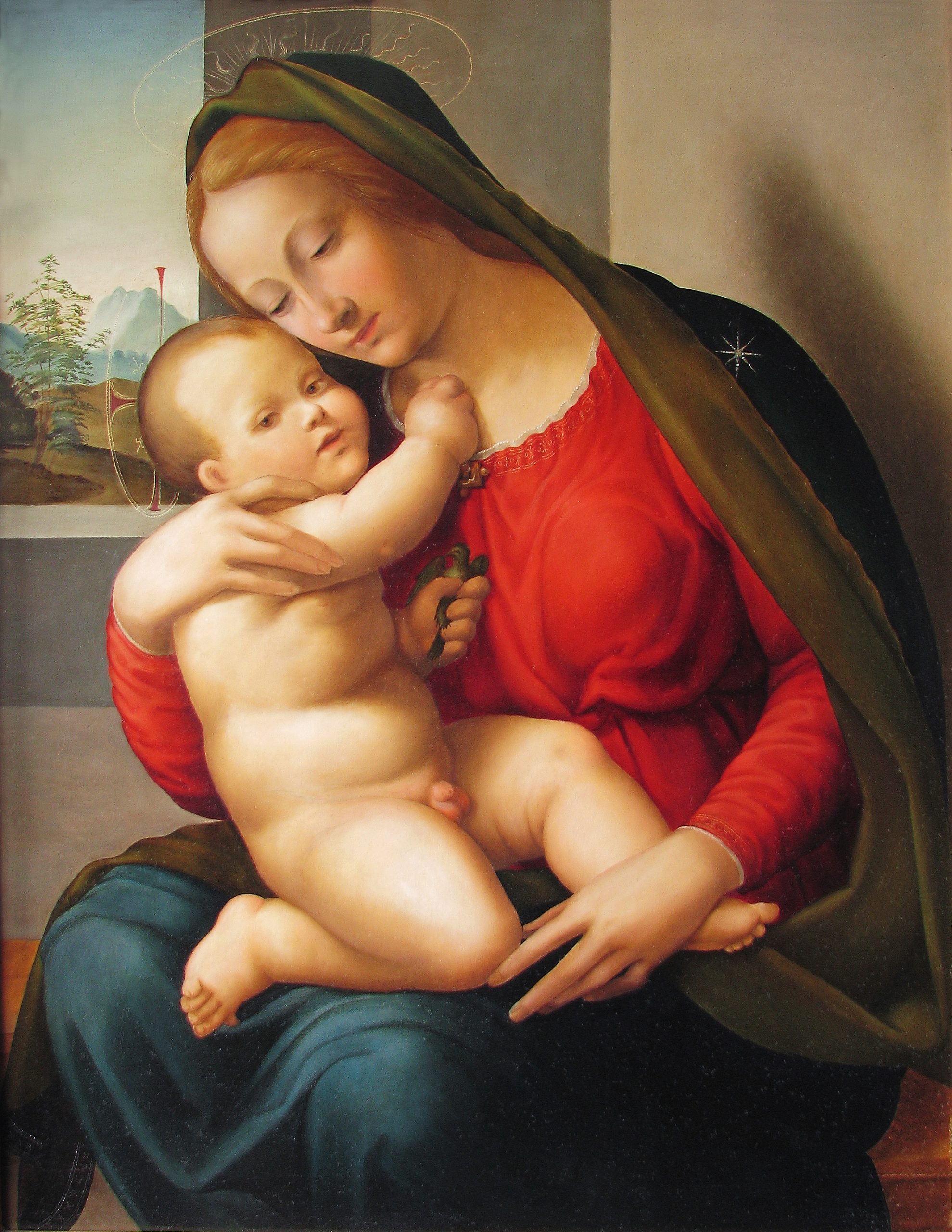 Kopie Francesco Granacci - Madona