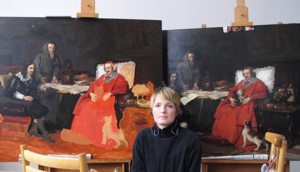 Vaclav Brozik - Ludvik XIII. u kardinala Richelieua - proces