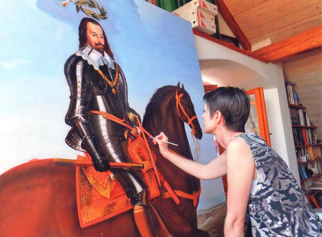 Veronika Jelenova painting 